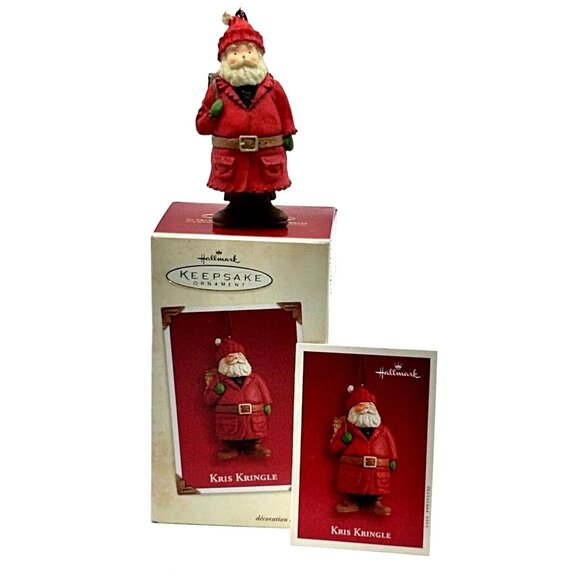 Hallmark 2003 Keepsake Ornament Kris Kringle Santa Claus Holiday Decor - Picture 1 of 9